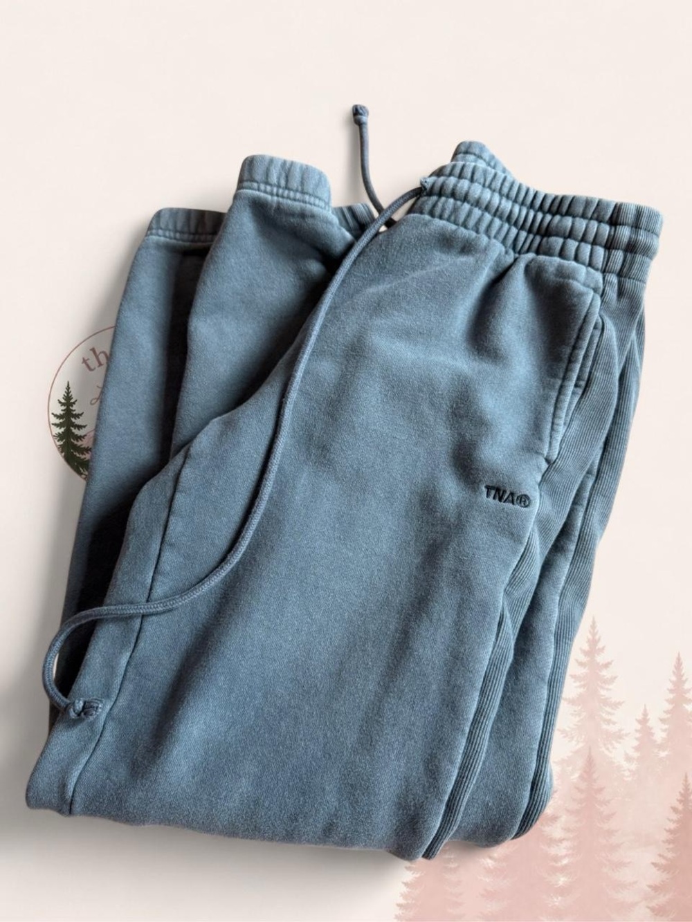 Aritzia TNA Cozy Fleece Sweatpants Grey XS Boyfriend Fit Joggers